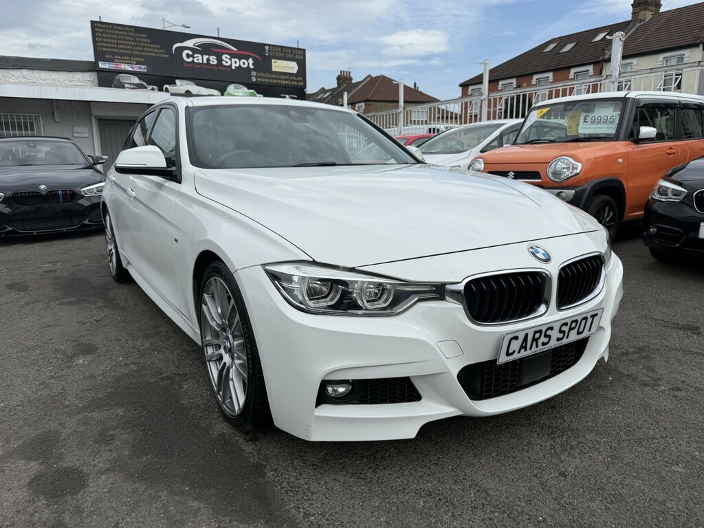 BMW 3 Series Saloon 2.0 320I M Sport Verified Mile Fresh Import White #2