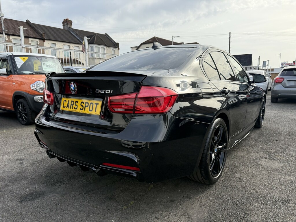 BMW 3 Series Saloon 2.0 320I M Sport Verified Mile Fresh Import Black #5