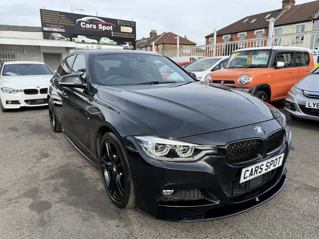 BMW 3 Series Saloon 2.0 320I M Sport Verified Mile Fresh Import Black #2