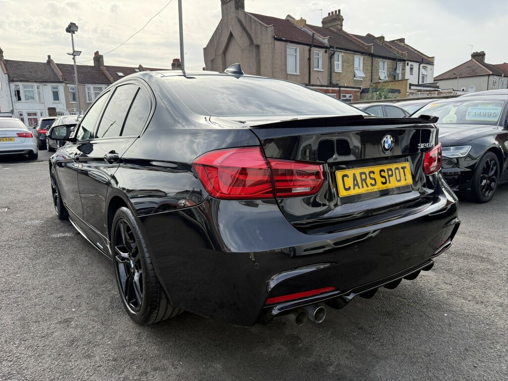 BMW 3 Series Saloon 2.0 320I M Sport Verified Mile Fresh Import Black #4