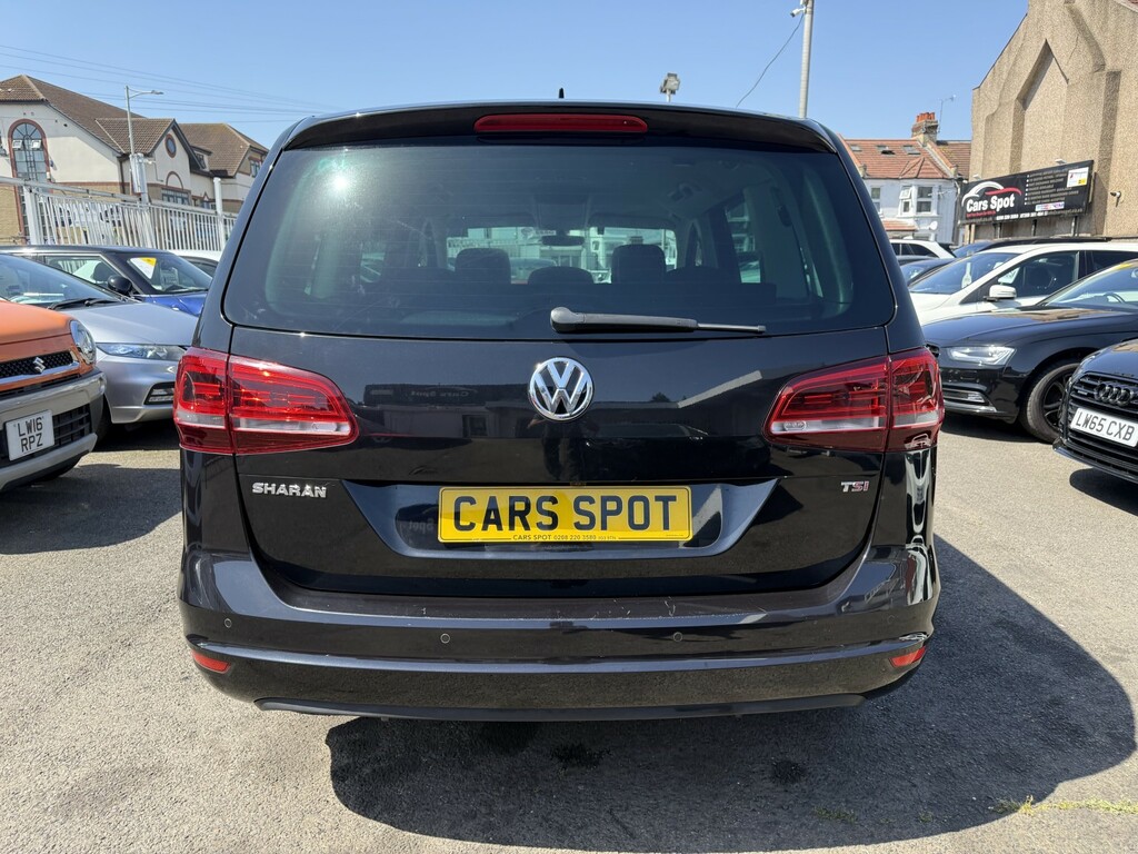 Volkswagen Sharan Mpv 1.4 Tsi Comfort Line Blue Motion Fresh Import Black #6