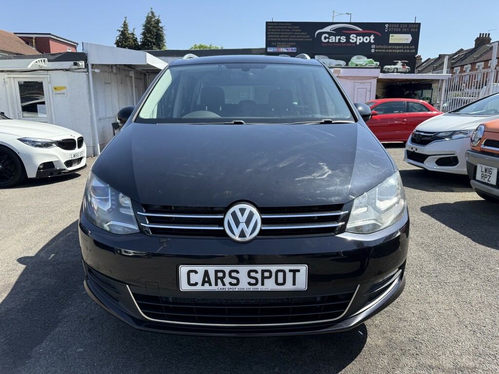 Volkswagen Sharan Mpv 1.4 Tsi Comfort Line Blue Motion Fresh Import Black #3