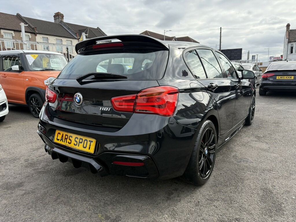 BMW 1 Series Hatchback 1.5 118I M Sport Verified Miles Fresh Im LW16RVR Black #5
