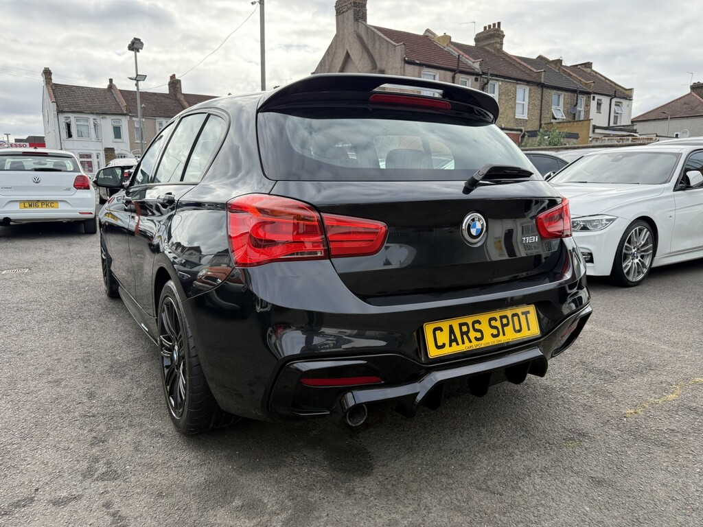 BMW 1 Series Hatchback 1.5 118I M Sport Verified Miles Fresh Im LW16RVR Black #4
