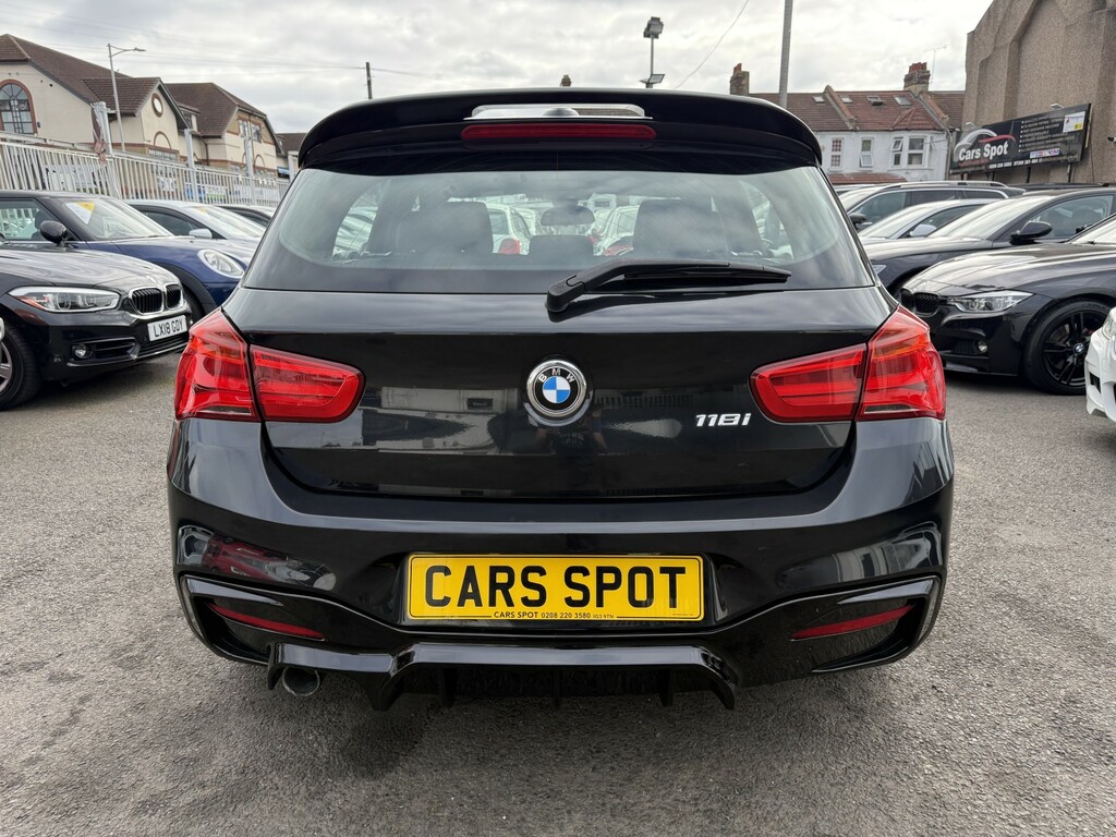 BMW 1 Series Hatchback 1.5 118I M Sport Verified Miles Fresh Im LW16RVR Black #6
