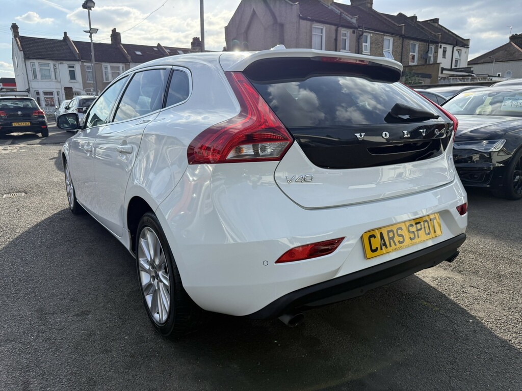 Volvo V40 Hatchback 1.6 T4 Se Fresh Import Verified Mile Fin LW15KUV White #4