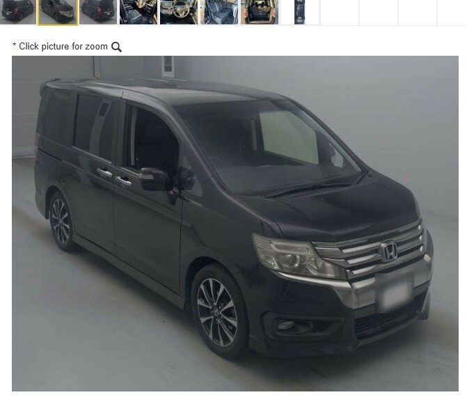 Honda StepWagon 8 Seats 2.0 Fresh Import Verified Mile Black #2