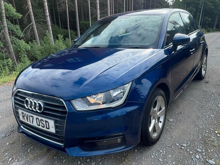 Audi A1 1.4 Tfsi Sport Sportback Euro 6 RV17OSD Blue #4