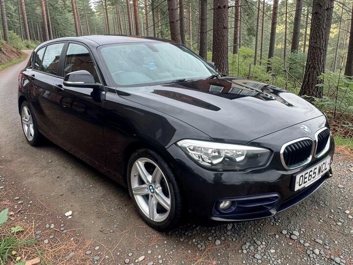 BMW 1 Series Black #10