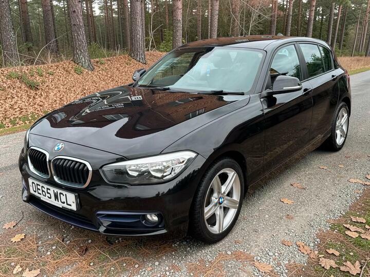 BMW 1 Series Black #5