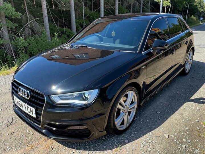Audi A3 1.8 Tfsi S Line Sportback Euro 6 Ss Black #4