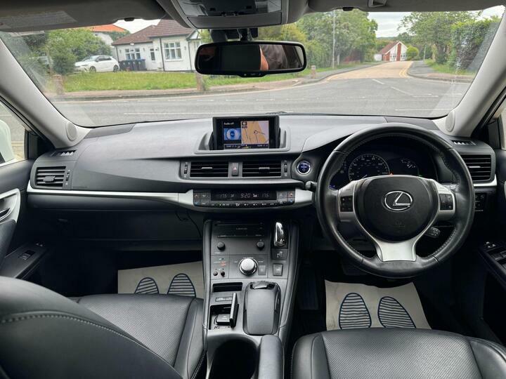 Lexus CT 1.8 200H Luxury Cvt Euro 5 Ss White #2