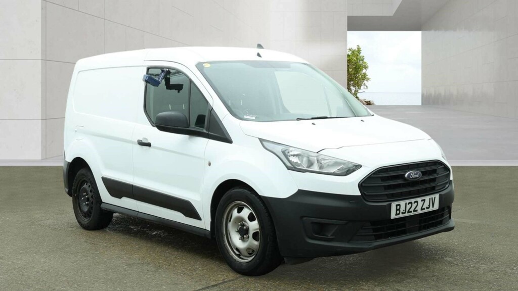 Ford Transit Connect 1.5 Ecoblue 75Ps Van White #1