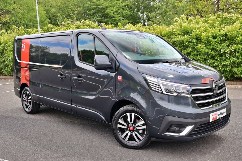 Renault Trafic Red Edition 30 Lwb Delivery Miles Tail Gate BU26WDJ Grey #2