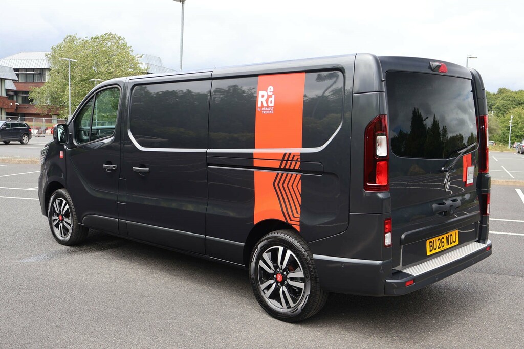 Renault Trafic Red Edition 30 Lwb Delivery Miles Tail Gate BU26WDJ Grey #6