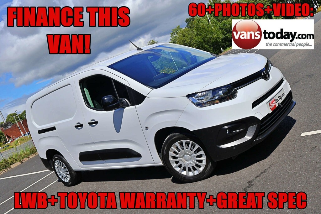 Toyota Proace City City Icon Lwb Twin Slider Warranty White