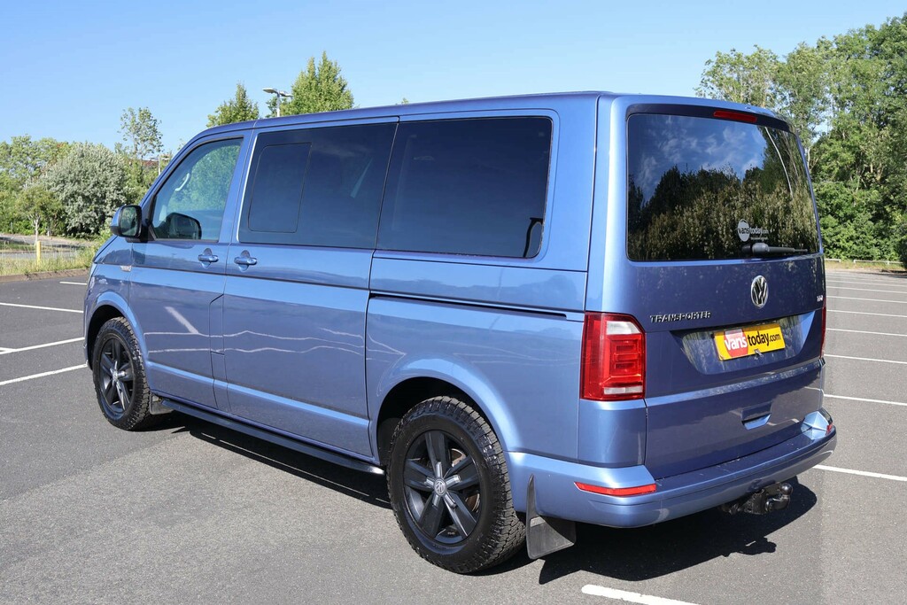 Volkswagen Transporter Shuttle Shuttle T30 Se Tdi 5 Seats Tailgate Blue #6