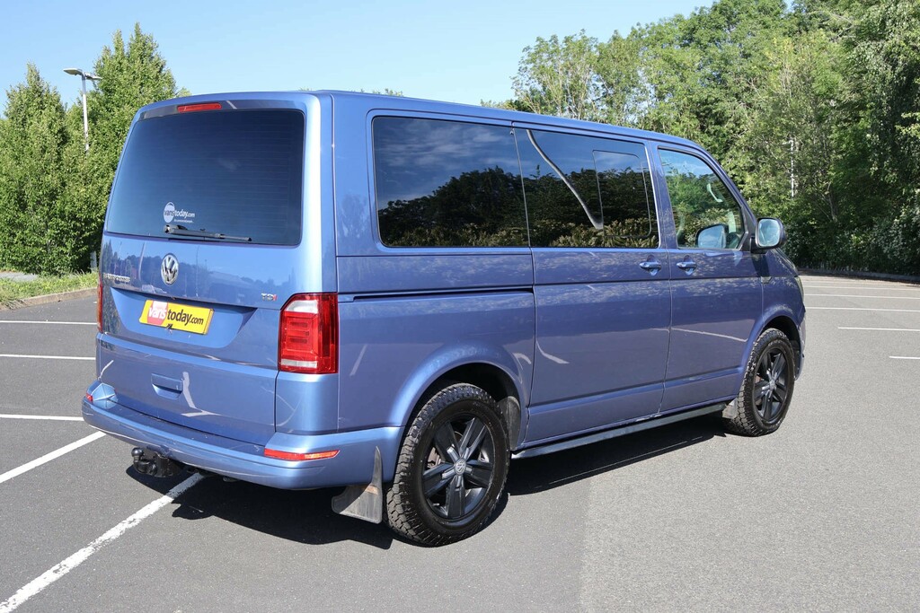 Volkswagen Transporter Shuttle Shuttle T30 Se Tdi 5 Seats Tailgate Blue #5