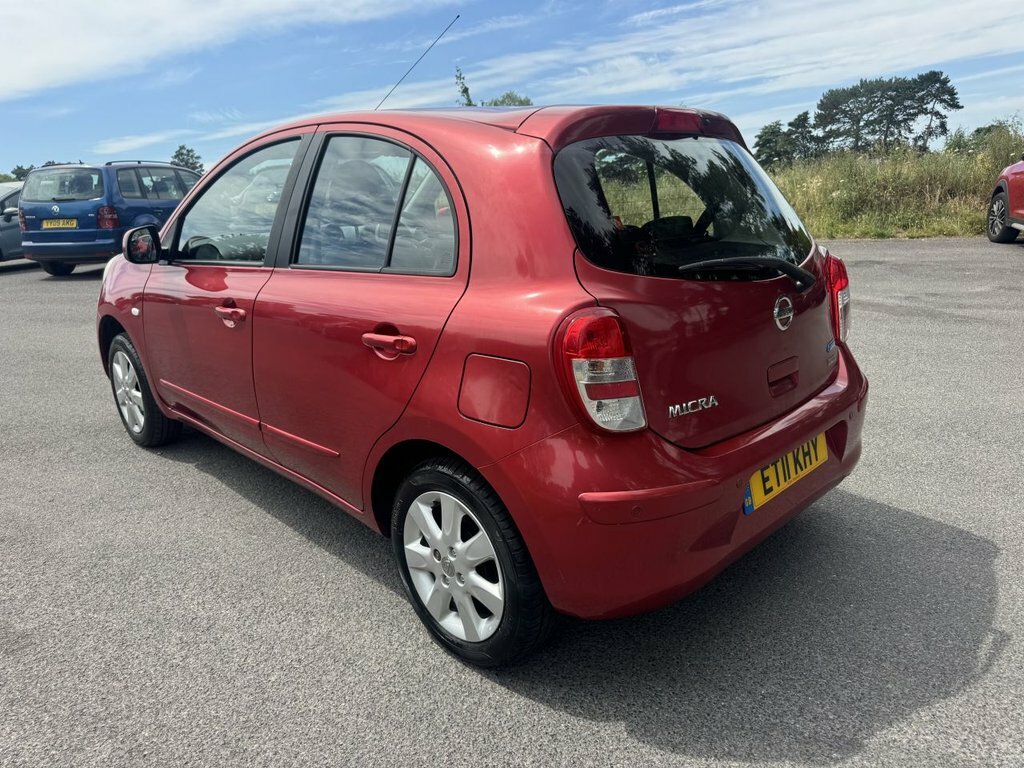 Nissan Micra 1.2L Acenta Red #5