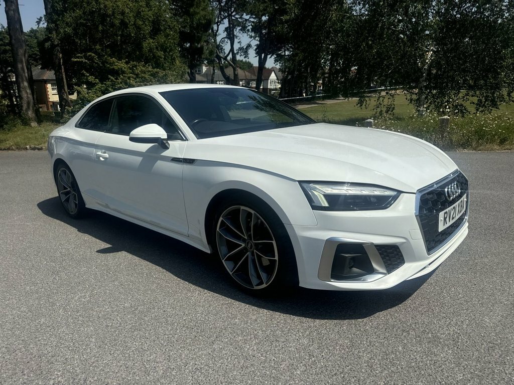 Audi A5 2L S Line RV21XBA White