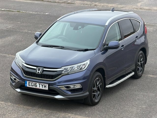 Honda Cr-V 1.6 I-dtec Se Plus Navi 4Wd Euro 6 Blue #2