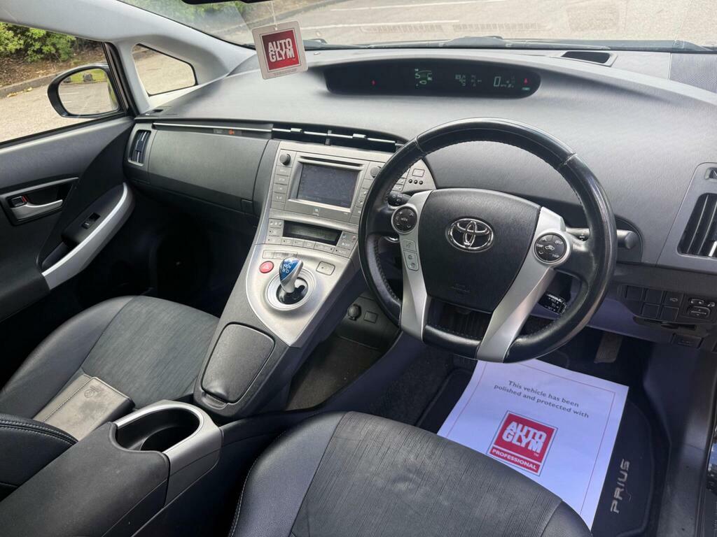 Toyota Prius 1.8 Vvt-h T Spirit Cvt Euro 5 S S Black #3