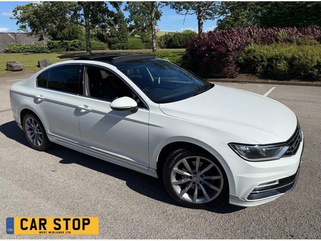 Volkswagen Passat 2.0 Tdi R-line Dsg Euro 6 S S White