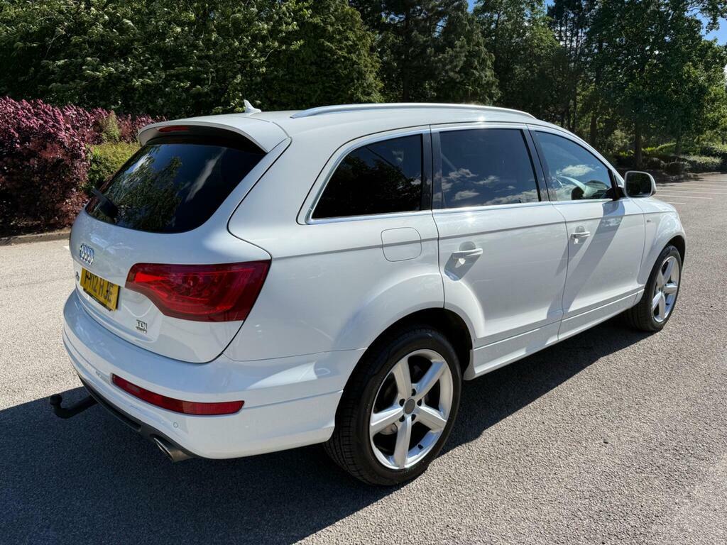 Audi Q7 3.0 Tdi V6 S Line Tiptronic Quattro Euro 5 S S White #4