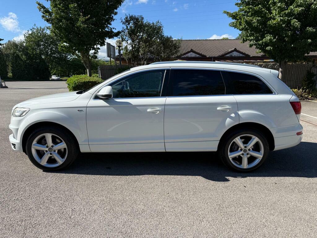 Audi Q7 Tdi Quattro S Line White #9