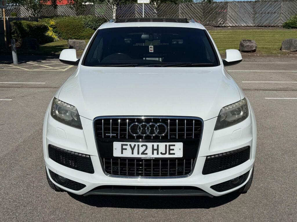 Audi Q7 Tdi Quattro S Line White #11