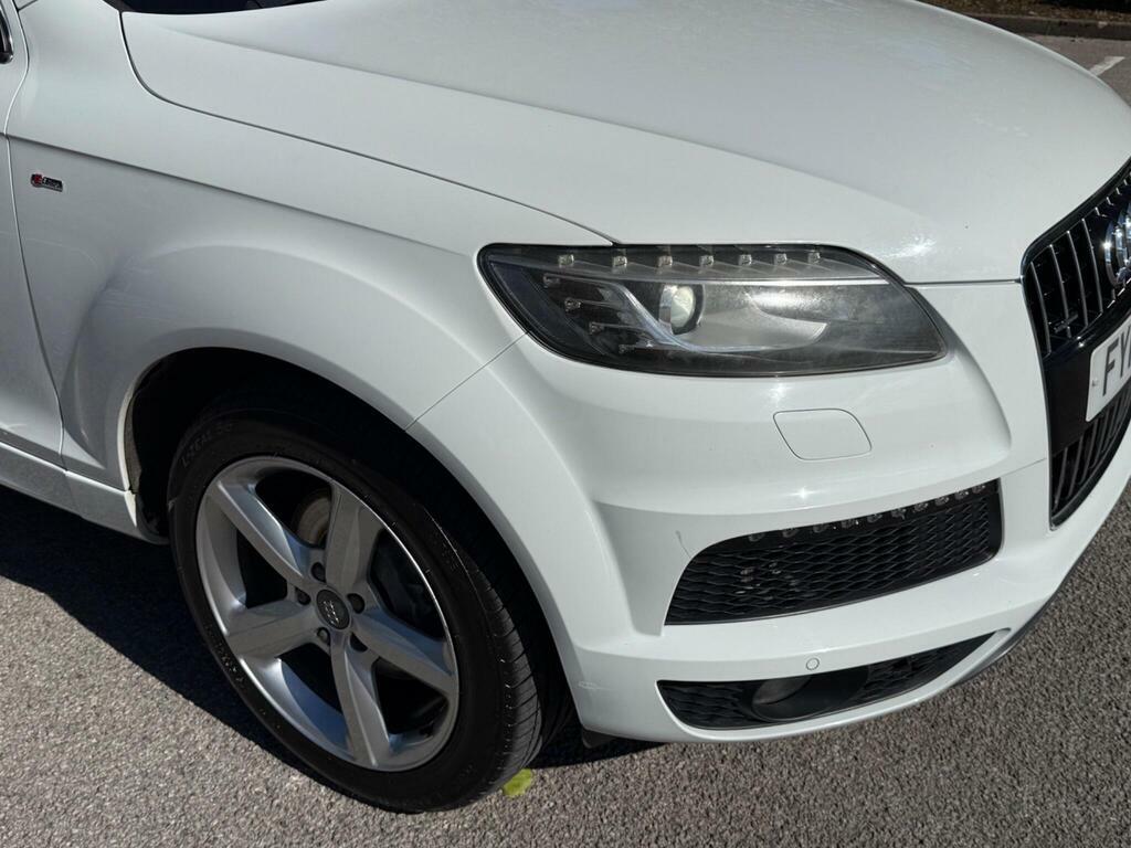Audi Q7 Tdi Quattro S Line White #12