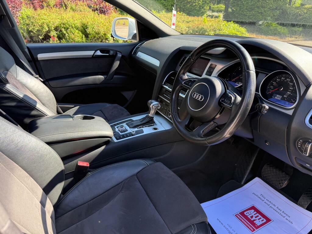 Audi Q7 Tdi Quattro S Line White #18