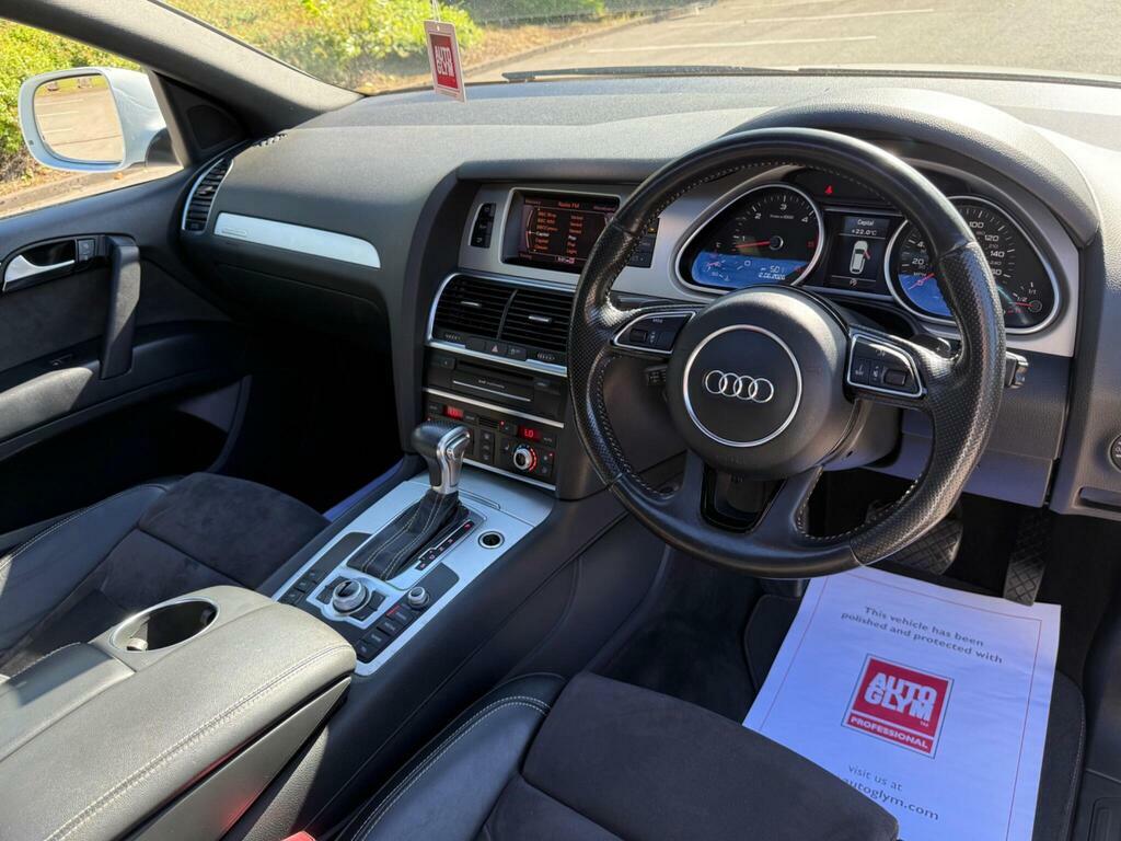 Audi Q7 3.0 Tdi V6 S Line Tiptronic Quattro Euro 5 S S White #3