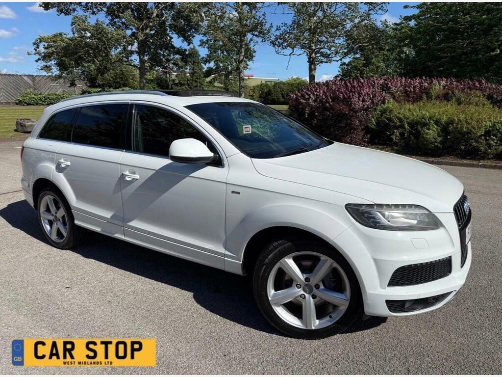 Audi Q7 3.0 Tdi V6 S Line Tiptronic Quattro Euro 5 S S White