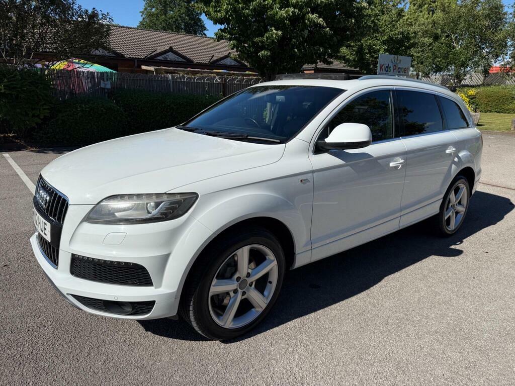 Audi Q7 Tdi Quattro S Line White #10