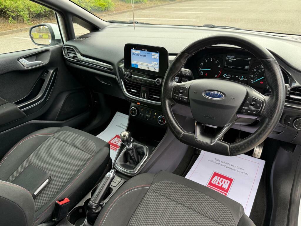 Ford Fiesta 1.0T Ecoboost St-line Euro 6 S S White #3