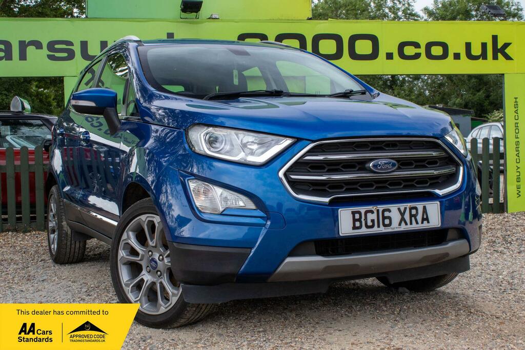 Ford Ecosport 1.0T Ecoboost Titanium Euro 6 Ss Blue