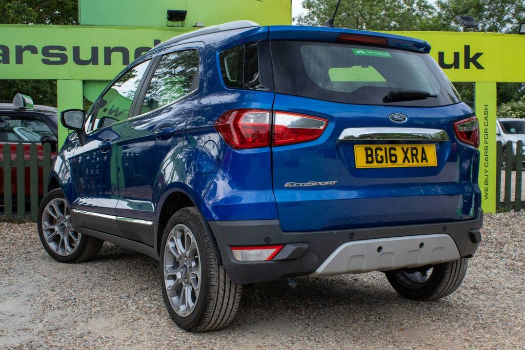 Ford Ecosport 1.0T Ecoboost Titanium Euro 6 Ss BG16XRA Blue #4