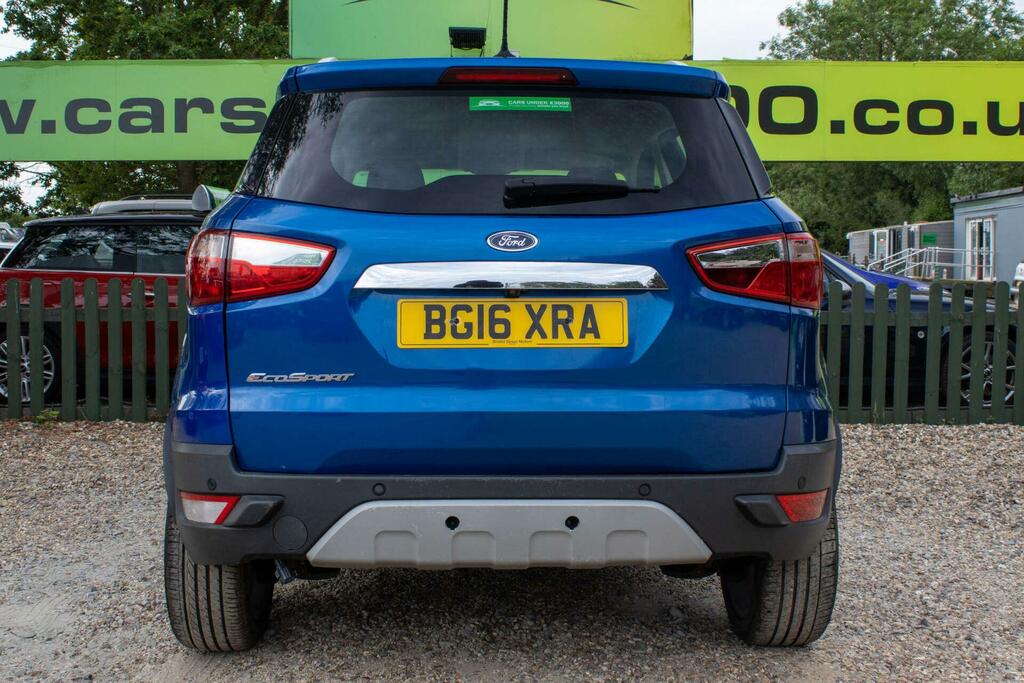 Ford Ecosport 1.0T Ecoboost Titanium Euro 6 Ss BG16XRA Blue #5