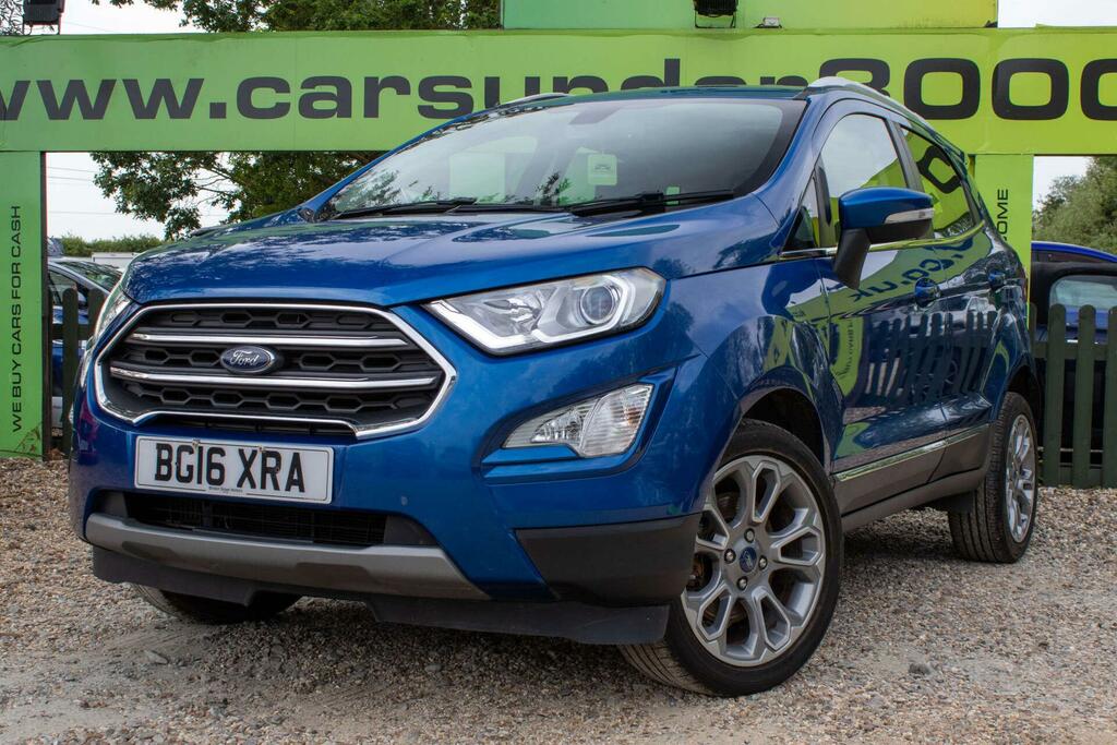 Ford Ecosport 1.0T Ecoboost Titanium Euro 6 Ss BG16XRA Blue #3