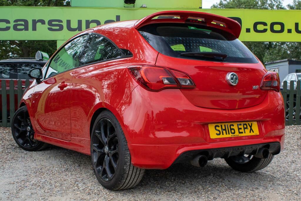 Vauxhall Corsa 1.6I Turbo Vxr Euro 6 Red #4