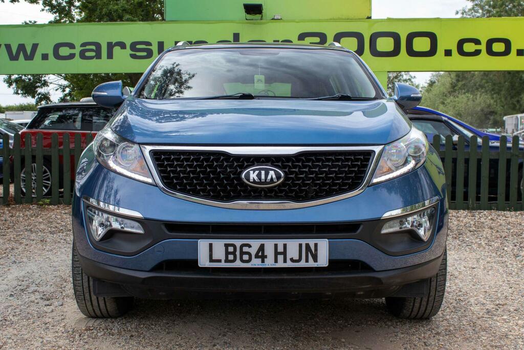 Kia Sportage 2.0 Crdi Kx-2 Awd Euro 5 LB64HJN Blue #2