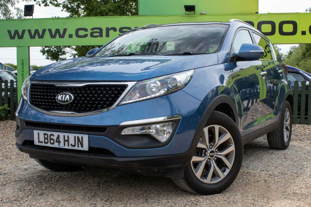 Kia Sportage 2.0 Crdi Kx-2 Awd Euro 5 LB64HJN Blue #3