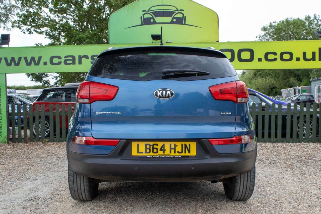 Kia Sportage 2.0 Crdi Kx-2 Awd Euro 5 LB64HJN Blue #5
