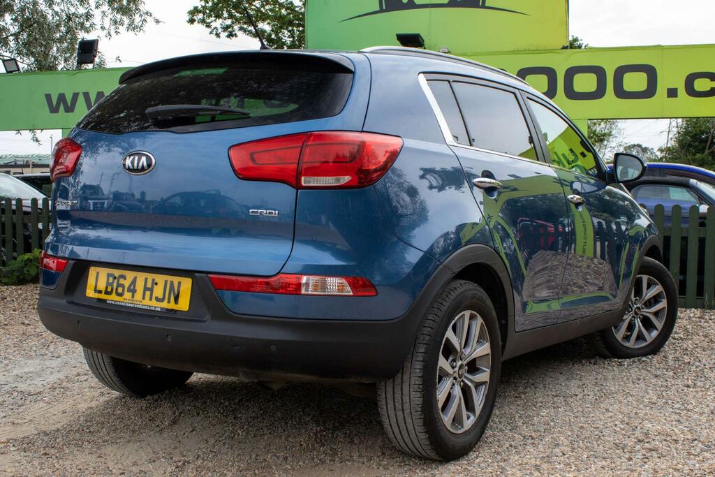 Kia Sportage 2.0 Crdi Kx-2 Awd Euro 5 LB64HJN Blue #4