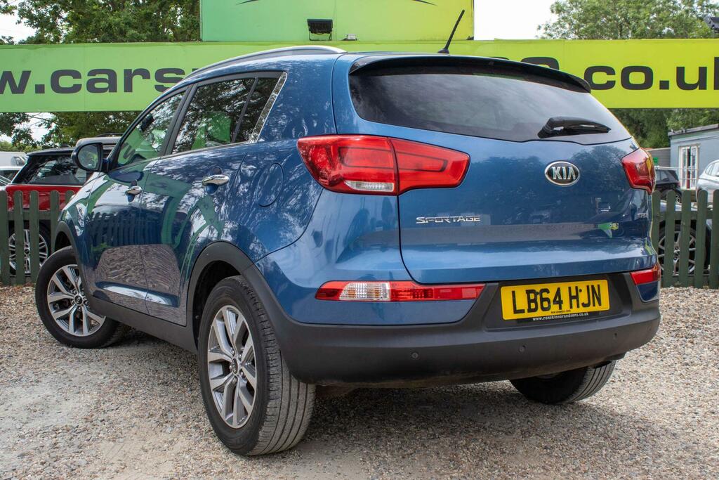Kia Sportage 2.0 Crdi Kx-2 Awd Euro 5 LB64HJN Blue #6