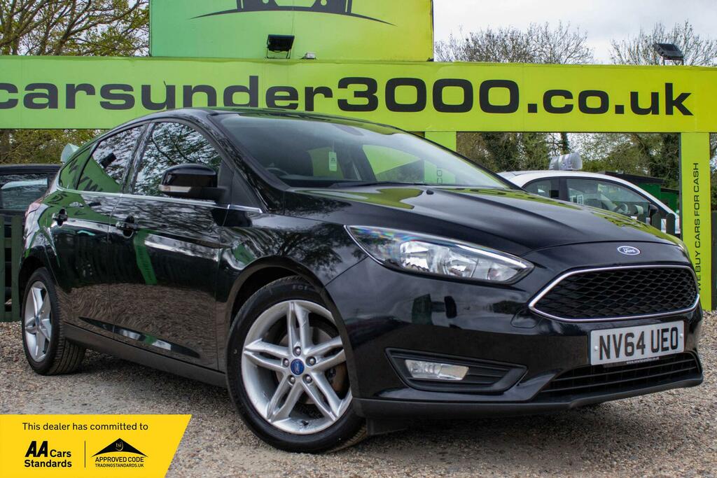 Ford Focus 1.0T Ecoboost Zetec Euro 6 Ss Black