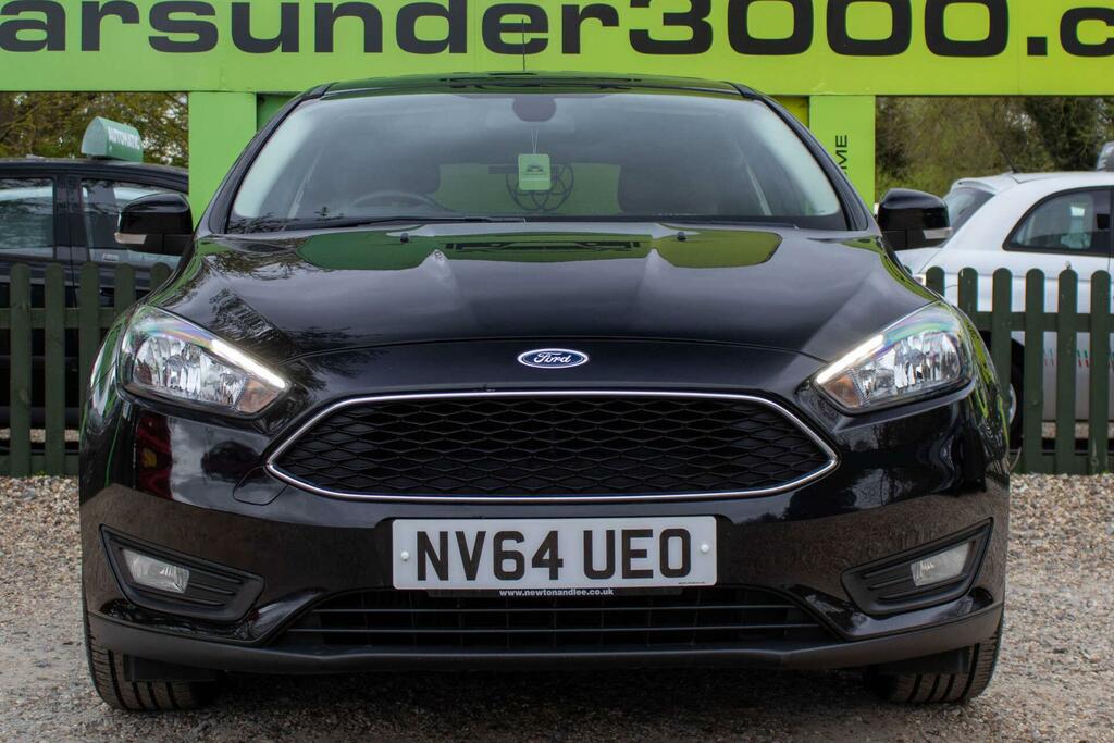 Ford Focus 1.0T Ecoboost Zetec Euro 6 Ss NV64UEO Black #2