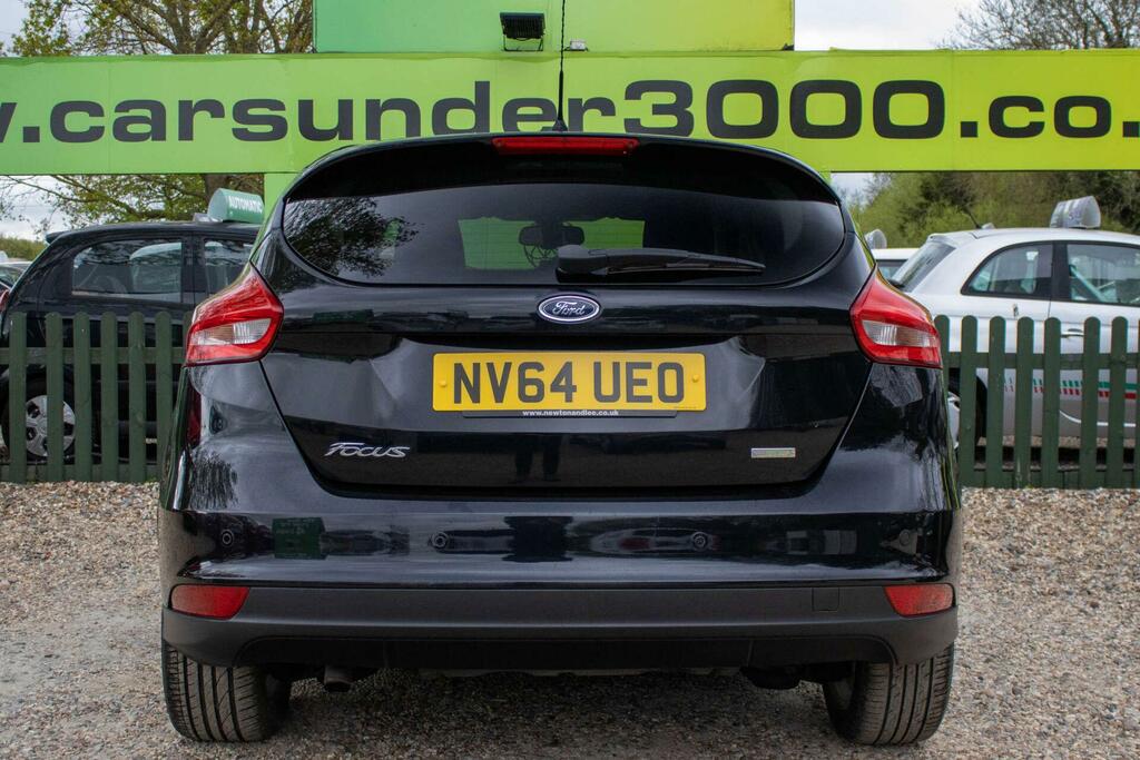 Ford Focus 1.0T Ecoboost Zetec Euro 6 Ss NV64UEO Black #5