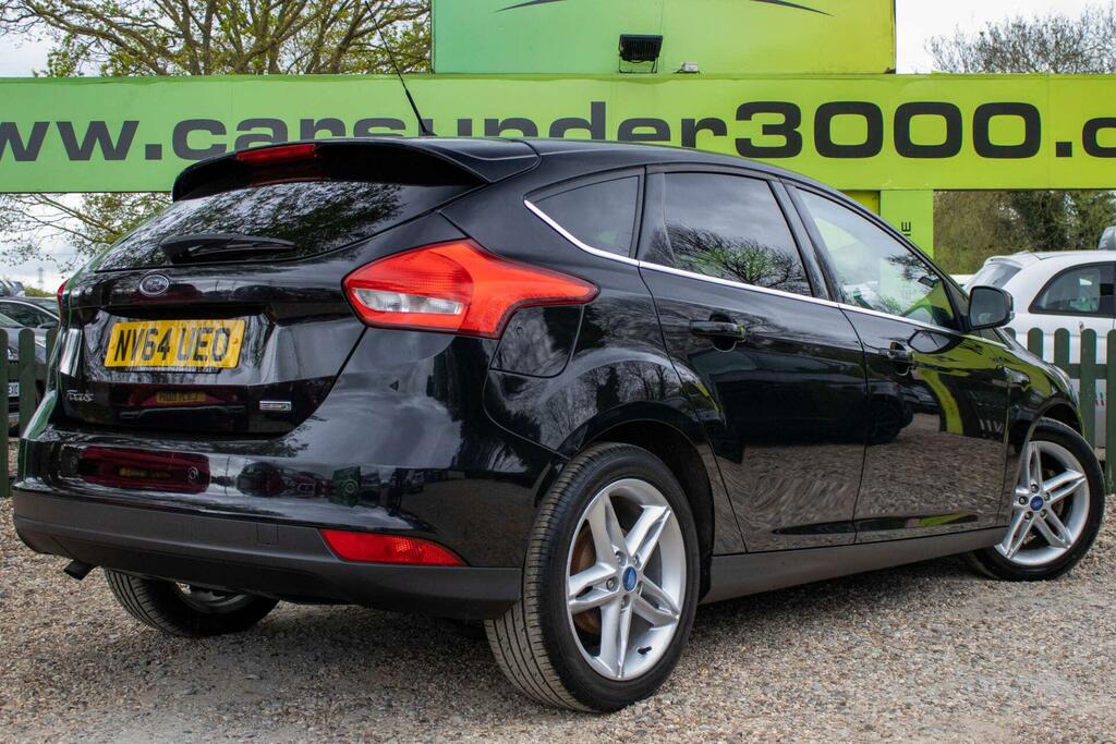 Ford Focus 1.0T Ecoboost Zetec Euro 6 Ss NV64UEO Black #6